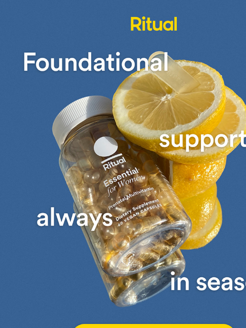 ritual newsletter: Nothing’s sexier than supporting foundational heal...