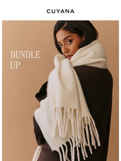 cuyana newsletter: New for Fall: Scarves