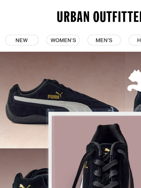 urbanoutfitters newsletter: Two words: New. PUMA. 👟