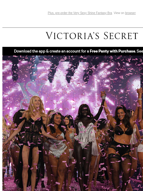 victoriassecret newsletter: Shop Styles That Walked The Runway