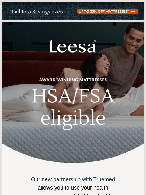 leesasleep newsletter: A better use for your HSA/FSA balance​