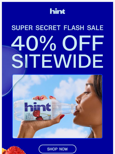drinkhint newsletter: Save 40% today 🤑