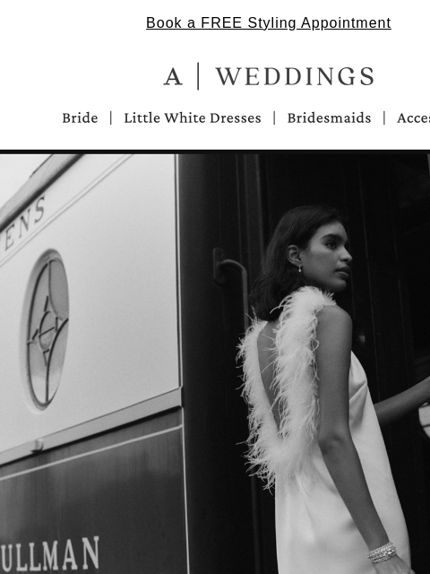 anthropologie newsletter: Here’s to the happy couple