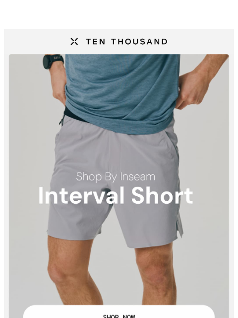 tenthousand newsletter: Choose Your Interval Short