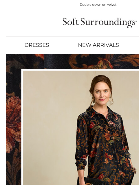 softsurroundings newsletter: A New Look We Love