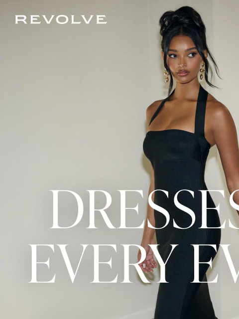 revolve newsletter: The Dress To Wear To Your Next Event ✨ 