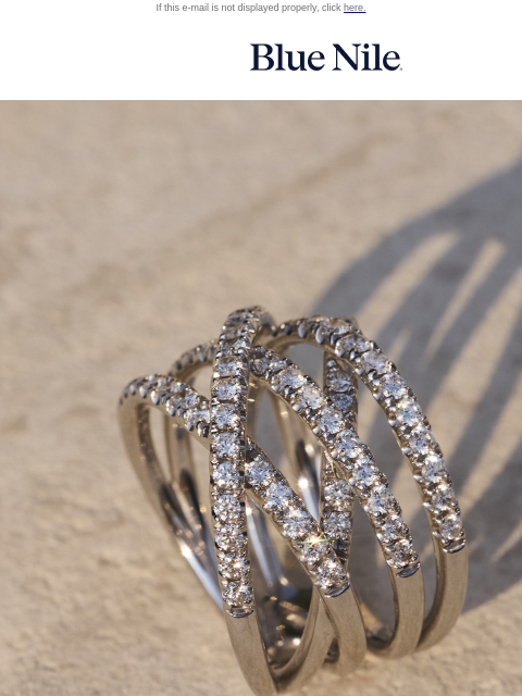 bluenile newsletter: Select Styles Up to 30% Off*
