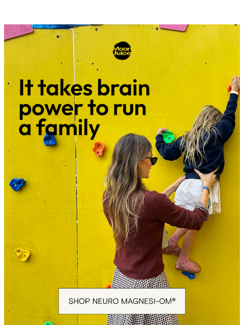 moonjuice newsletter: mom brain?