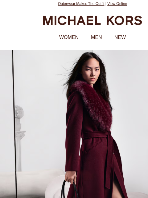 michaelkorsmail newsletter: Winter Styling 101