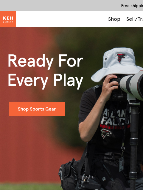 keh newsletter: Score big this fall on better than new gear 📸 🏈