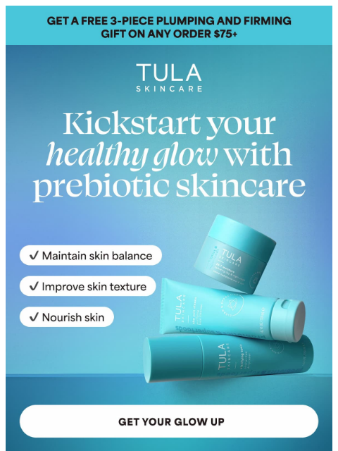 tula newsletter: Prebiotics 🤝 Skincare