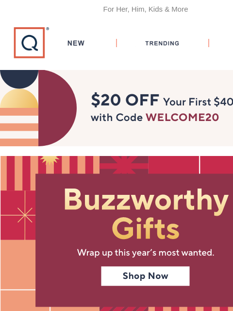 qvcemail newsletter: This Year's Most-Wanted Gifts