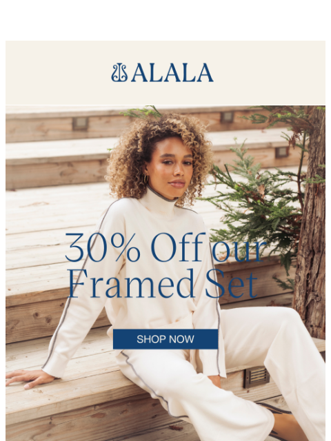 alalastyle newsletter: 30% OFF The Sweater Set You Need