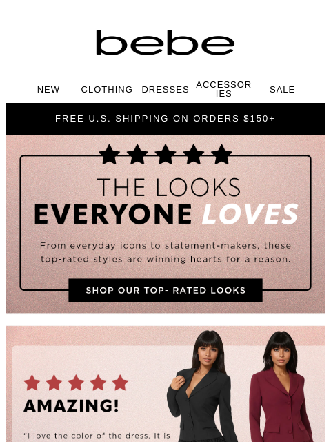 bebe newsletter: Top-rated & trending 🔥