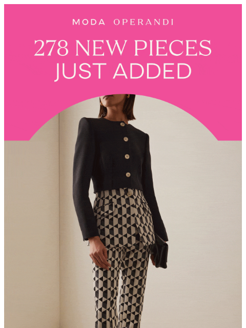 modaoperandi newsletter: Your weekly refresh is here