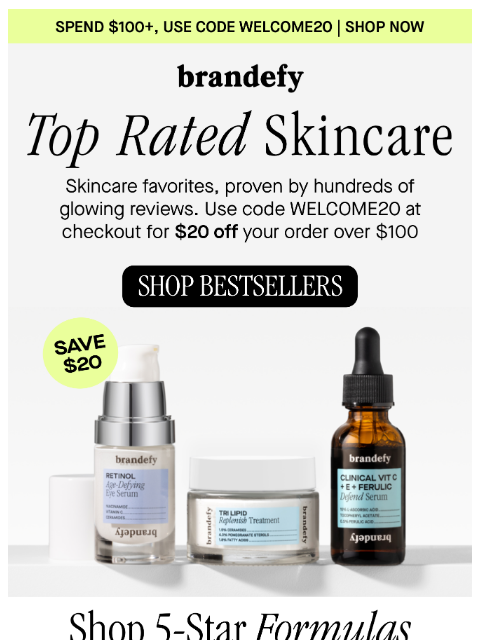 brandefyskin newsletter: “Redness is reduced and my skin is glowy…”