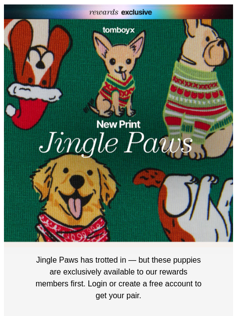 tomboyx newsletter: Get your paws on this new print