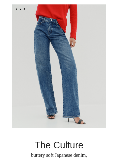 ayr newsletter: change your jeans