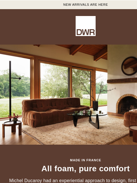 dwr newsletter: Welcome a new season of modern