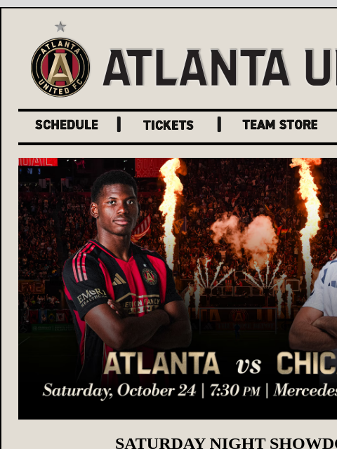atlutd newsletter: Saturday Night Soccer Just Got Better