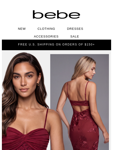 bebe newsletter: A Richer Shade Of Red