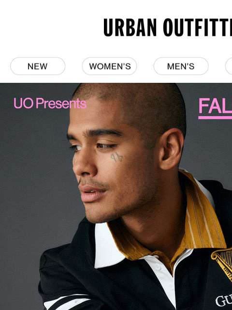 urbanoutfitters newsletter: new tops: fall collars