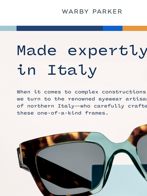 warbyparker newsletter: Styles of great import