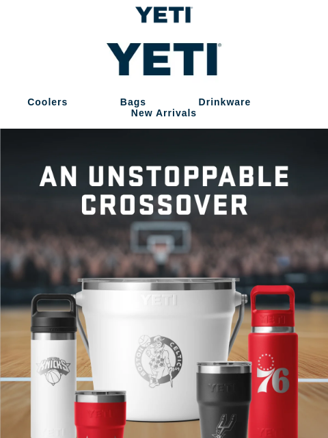 yeti newsletter: Officially Licensed NBA Gear Is Here