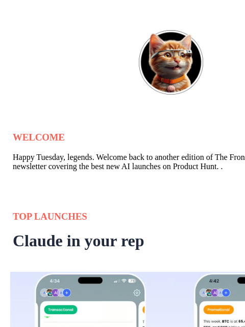 producthunt newsletter: OpenAI vs Google