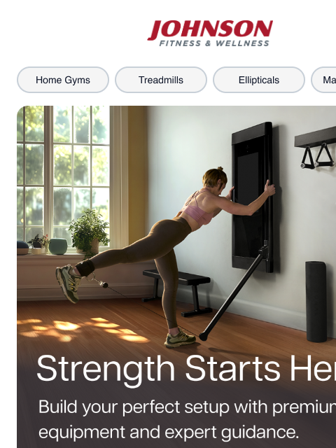 johnsonfit newsletter: Top Strength Brands, All in One Place