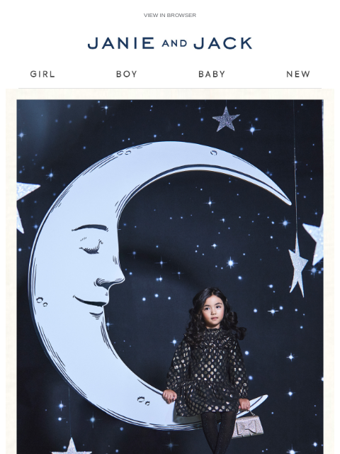 janieandjack newsletter: In the spotlight: The Stardust Dot Dress