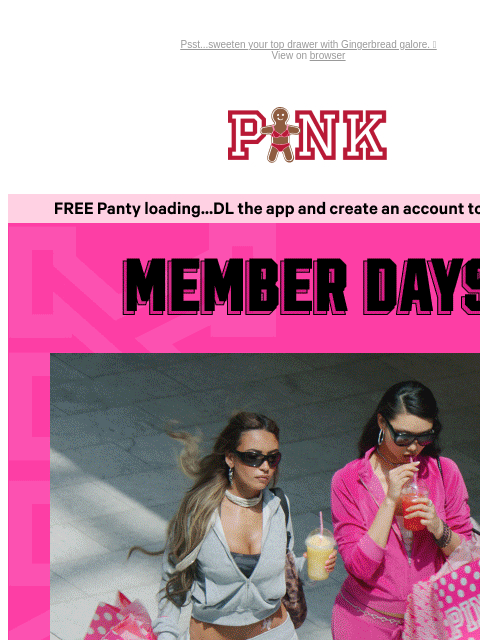 vspink newsletter: Buy 2, Get 2 FREE Is Finally Here
