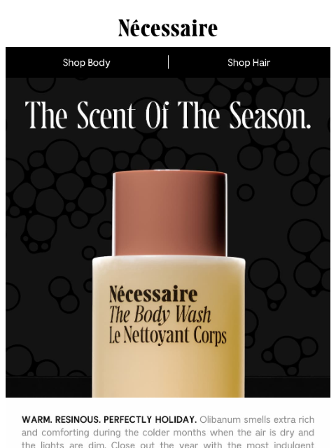 necessaire newsletter: Olibanum, As A Gift.