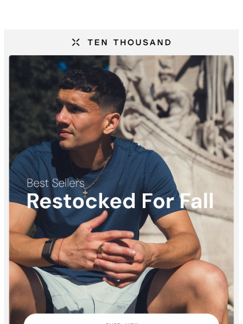 tenthousand newsletter: Restocked For Fall: Best Sellers