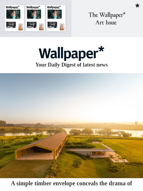 futureplc newsletter: Explore a waterfront house in Brazil