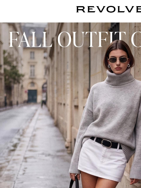 revolve newsletter: 5 Outfit Combos To Wear Now 🤍 