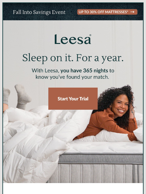 leesasleep newsletter: We’re giving “try it out” a whole new meaning​