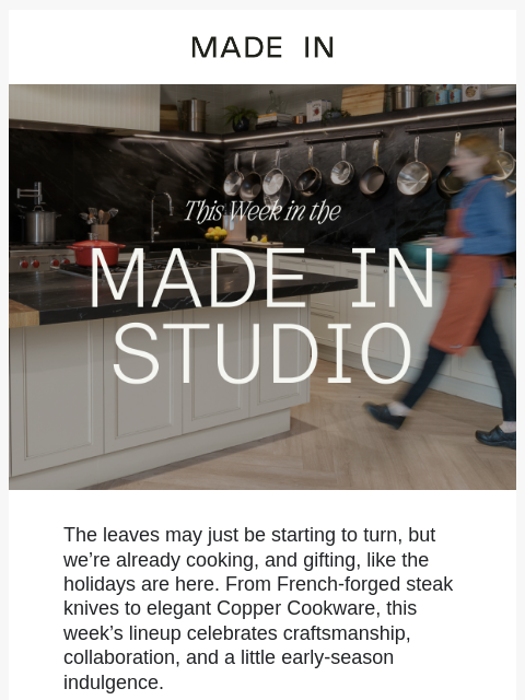 madeincookware newsletter: What’s New: This Week’s Highlights From the Made i...