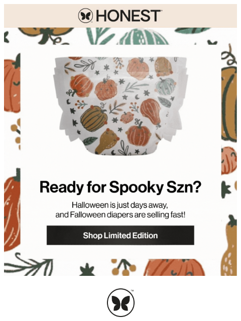honest newsletter: Get BOOties ready for Halloween! Just 🔟 days left...