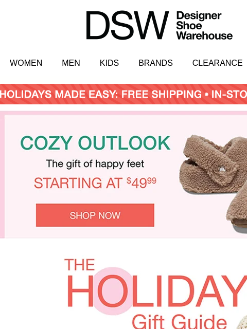 dsw newsletter: THE ๐ GIFT ๐ GUIDE ๐ IS ๐ HERE