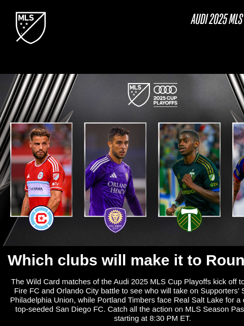 mlssoccer newsletter: Wild Card matches kick off tonight at 8:30pm ET