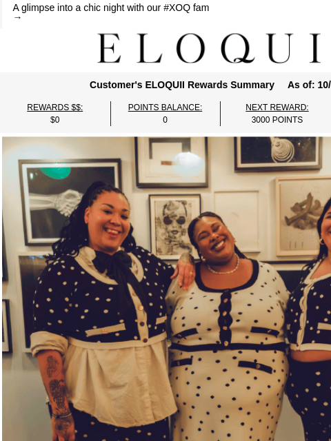 eloquii newsletter: WE LOVE YOU, CHICAGO 💘