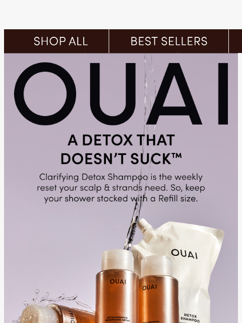 theouai newsletter: Finally, a detox that doesn’t suck ™️