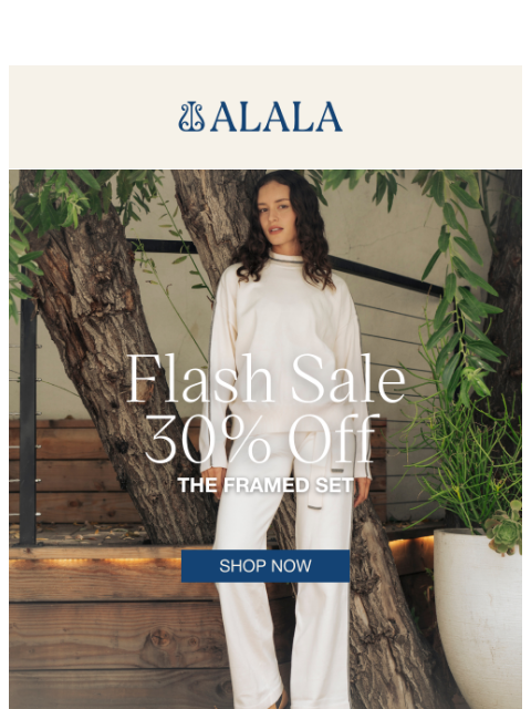 alalastyle newsletter: 30% OFF FLASH SALE: Our Fave Sweater Set