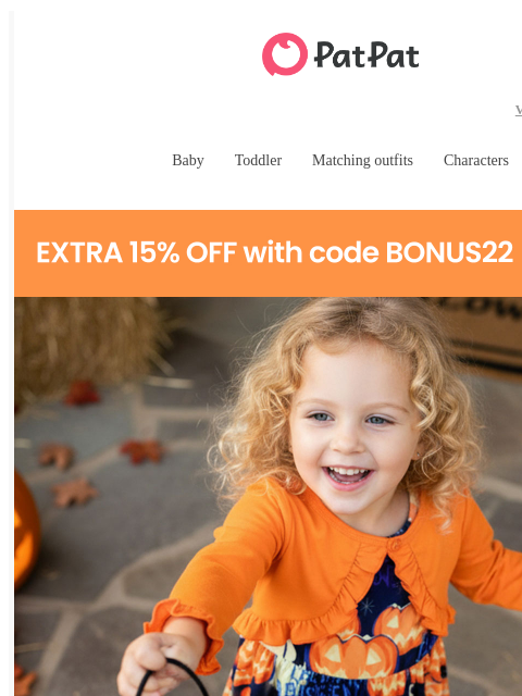 patpat newsletter: ⏰ Your Halloween Countdown — Everything $4.99–$9.9...