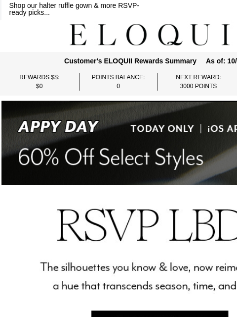 eloquii newsletter: Always sold out, but now in BLACK 🖤