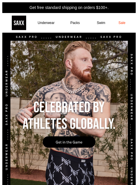 saxxunderwear newsletter: An essential style for all athletes