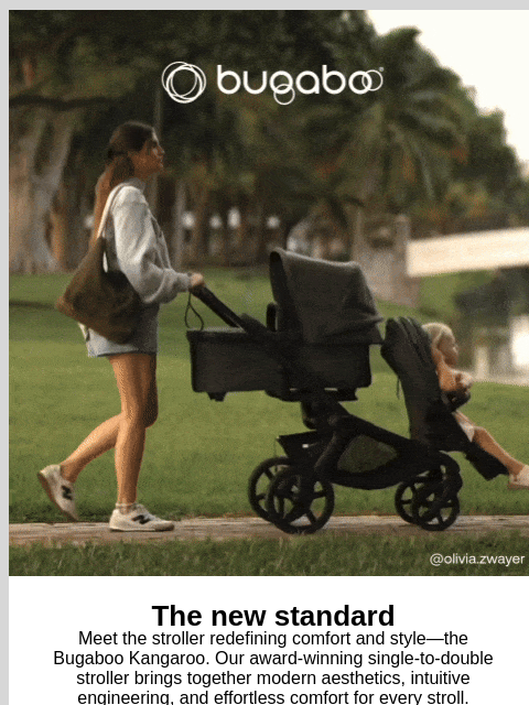 bugaboo newsletter: Redefining comfort and style