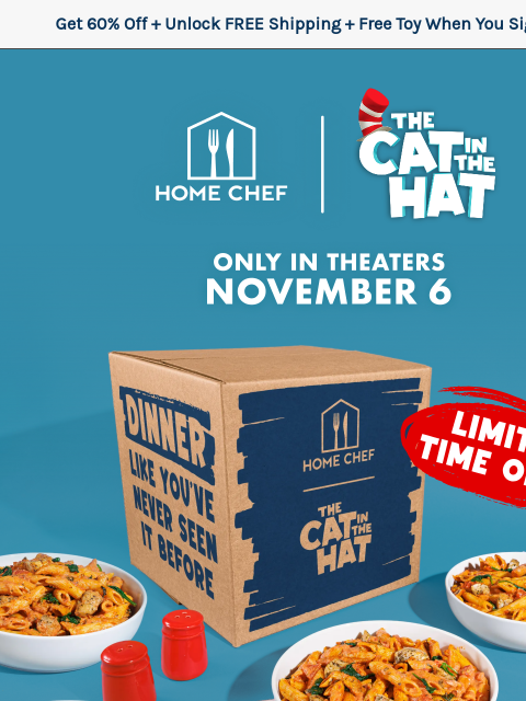 homechef newsletter: Don’t miss out on meals inspired by the 🐈‍⬛in the...