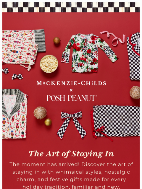poshpeanut newsletter: 🌹MacKenzie-Childs x Posh Peanut Is Here
